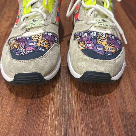 NWT Adidas Torsion ZX 8000 Men's Sneakers "End Plastic Waste " US Size 7 - Picture 4 of 9